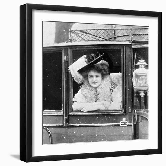 Billie Burke (1885-197), American Actress, 1908-1909-Alfred & Walery Ellis-Framed Giclee Print