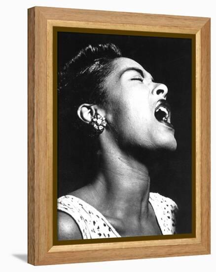 Billie Holiday (1915-1959)-null-Framed Premier Image Canvas