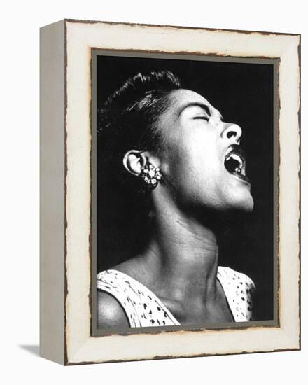 Billie Holiday (1915-1959)-null-Framed Premier Image Canvas