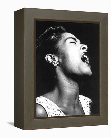 Billie Holiday (1915-1959)-null-Framed Premier Image Canvas