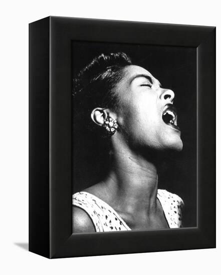 Billie Holiday (1915-1959)-null-Framed Premier Image Canvas