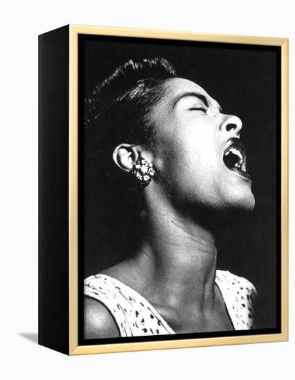 Billie Holiday (1915-1959)-null-Framed Premier Image Canvas