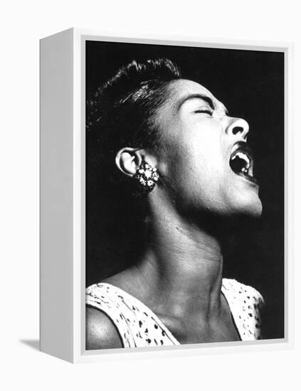 Billie Holiday (1915-1959)-null-Framed Premier Image Canvas