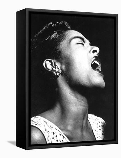 Billie Holiday (1915-1959)-null-Framed Premier Image Canvas