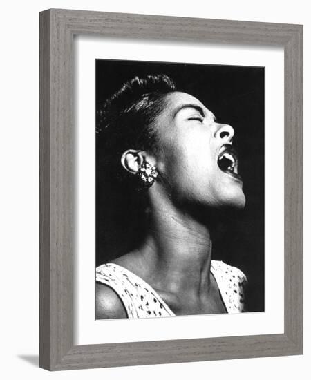 Billie Holiday (1915-1959)-null-Framed Photographic Print