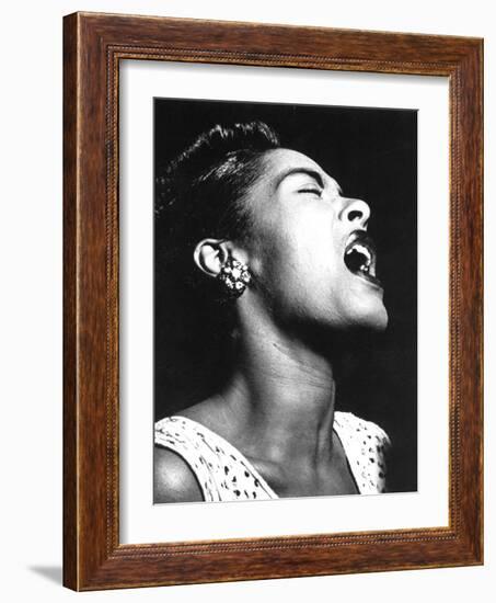 Billie Holiday (1915-1959)-null-Framed Photographic Print