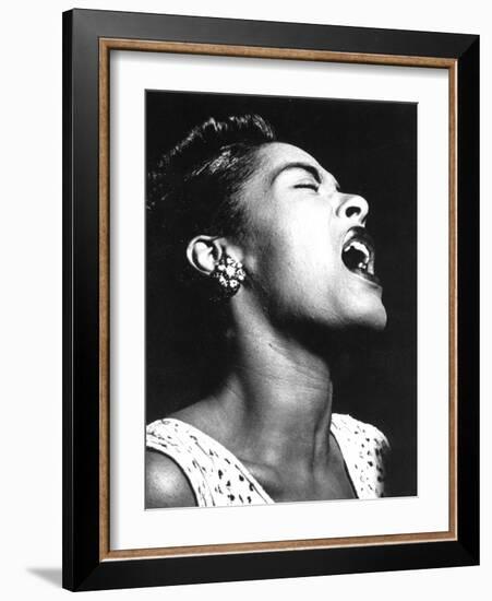 Billie Holiday (1915-1959)-null-Framed Photographic Print