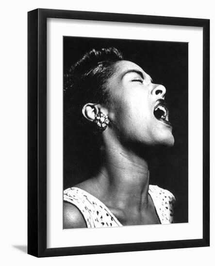 Billie Holiday (1915-1959)-null-Framed Photographic Print