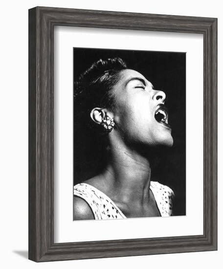 Billie Holiday (1915-1959)-null-Framed Photographic Print