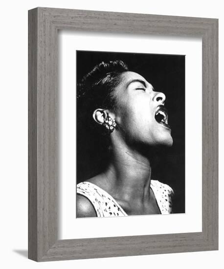 Billie Holiday (1915-1959)-null-Framed Photographic Print