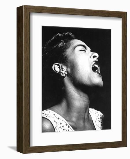 Billie Holiday (1915-1959)--Framed Photographic Print