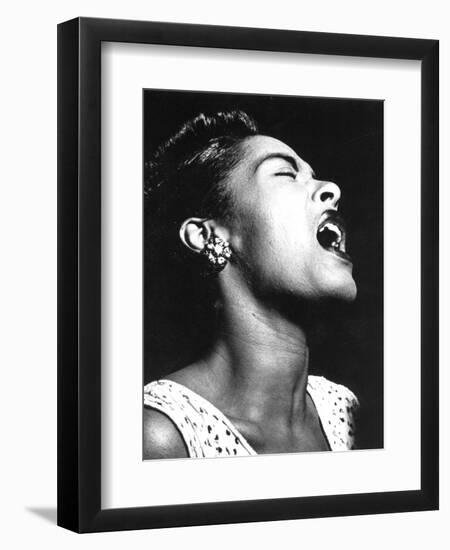 Billie Holiday (1915-1959)-null-Framed Photographic Print