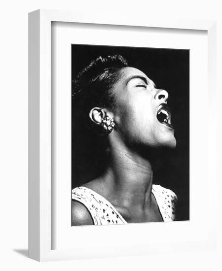 Billie Holiday (1915-1959)-null-Framed Photographic Print