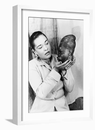 Billie Holiday (1915-1959)-Carl Van Vechten-Framed Giclee Print