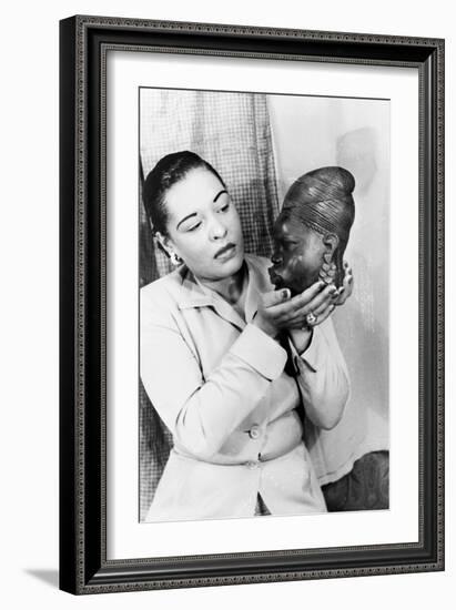 Billie Holiday (1915-1959)-Carl Van Vechten-Framed Giclee Print