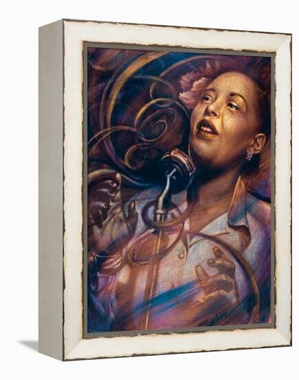 Billie Holiday: Lady Day-Shen-Framed Stretched Canvas