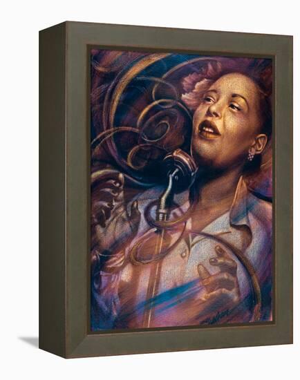 Billie Holiday: Lady Day-Shen-Framed Stretched Canvas