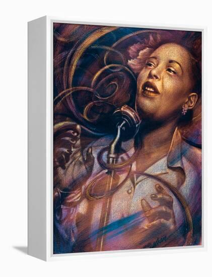 Billie Holiday: Lady Day-Shen-Framed Stretched Canvas