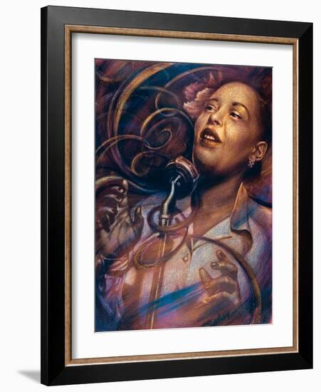 Billie Holiday: Lady Day-Shen-Framed Art Print