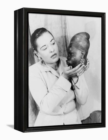 Billie Holiday, March 23, 1949-null-Framed Stretched Canvas