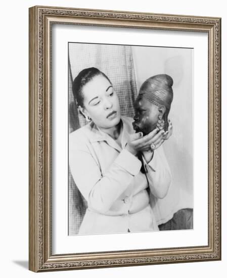 Billie Holiday, March 23, 1949-null-Framed Photo