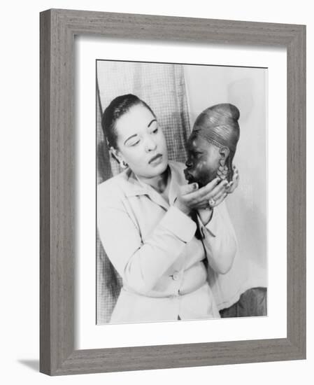 Billie Holiday, March 23, 1949-null-Framed Photo