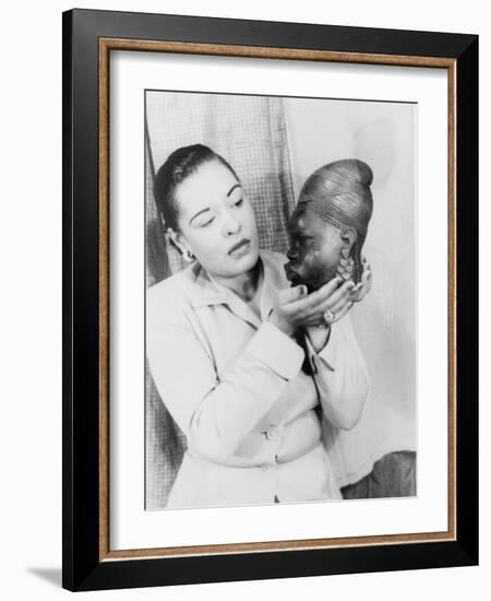 Billie Holiday, March 23, 1949-null-Framed Photo