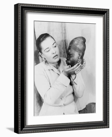 Billie Holiday, March 23, 1949-null-Framed Photo