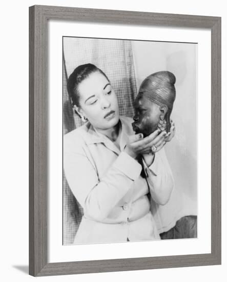 Billie Holiday, March 23, 1949-null-Framed Photo