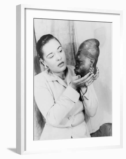 Billie Holiday, March 23, 1949-null-Framed Photo