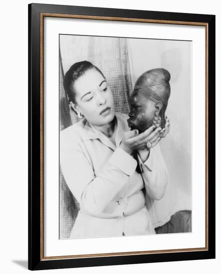 Billie Holiday, March 23, 1949-null-Framed Photo