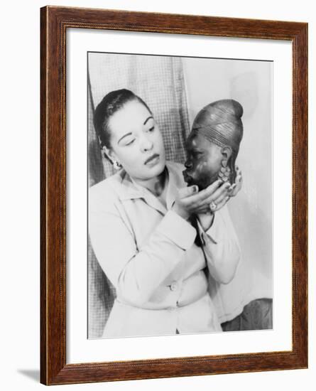 Billie Holiday, March 23, 1949-null-Framed Photo