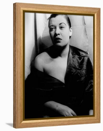 Billie Holiday, March 23, 1949-null-Framed Stretched Canvas