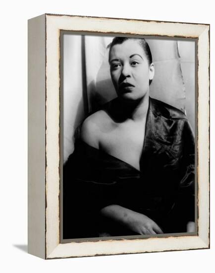 Billie Holiday, March 23, 1949-null-Framed Stretched Canvas