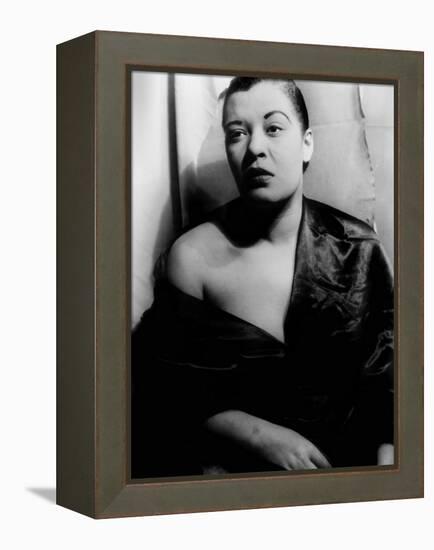 Billie Holiday, March 23, 1949-null-Framed Stretched Canvas