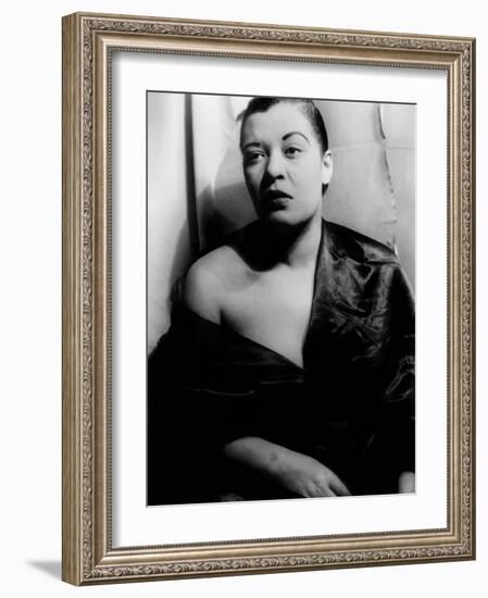 Billie Holiday, March 23, 1949-null-Framed Photo