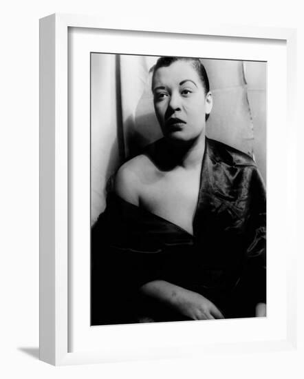 Billie Holiday, March 23, 1949-null-Framed Photo