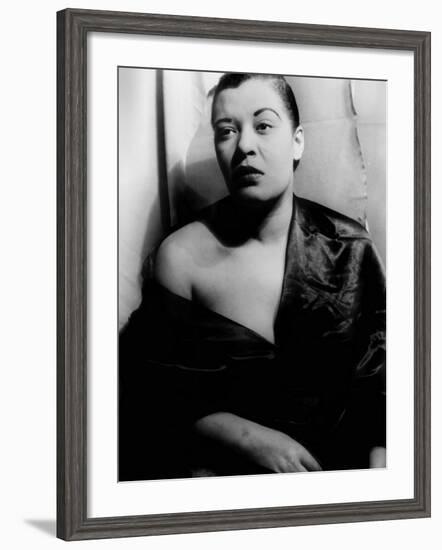 Billie Holiday, March 23, 1949-null-Framed Photo