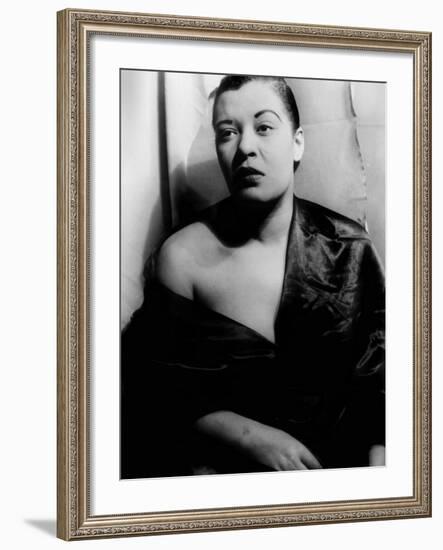 Billie Holiday, March 23, 1949--Framed Photo