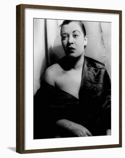 Billie Holiday, March 23, 1949-null-Framed Photo