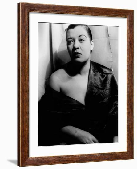 Billie Holiday, March 23, 1949-null-Framed Photo