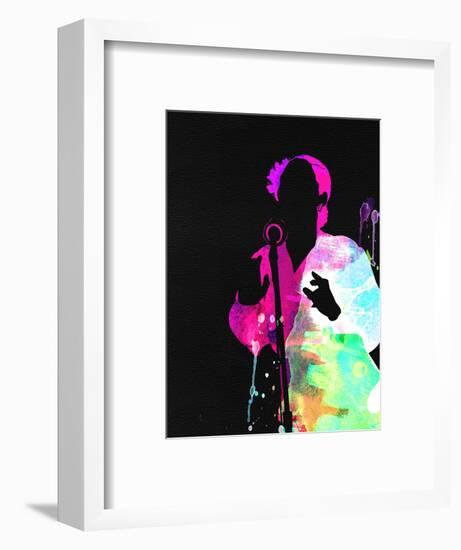 Billie Holiday Watercolor-Lana Feldman-Framed Art Print