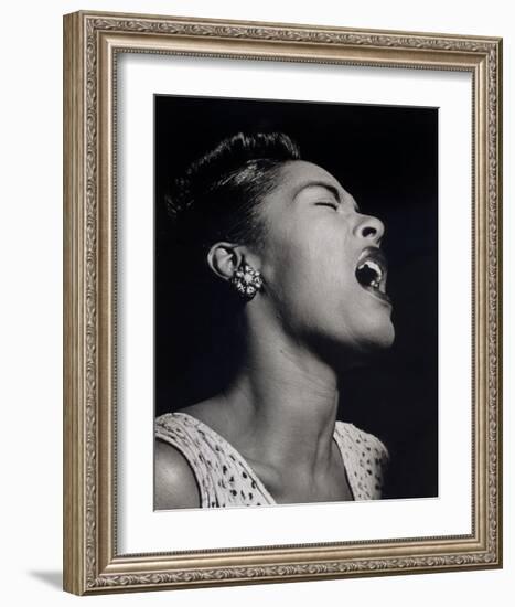 Billie Holiday-William P^ Gottlieb-Framed Art Print