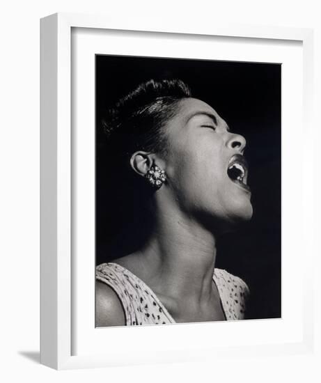 Billie Holiday-William P^ Gottlieb-Framed Art Print