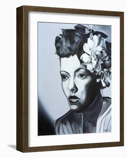 Billie Holiday-Kaaria Mucherera-Framed Giclee Print