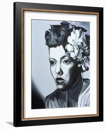Billie Holiday-Kaaria Mucherera-Framed Giclee Print