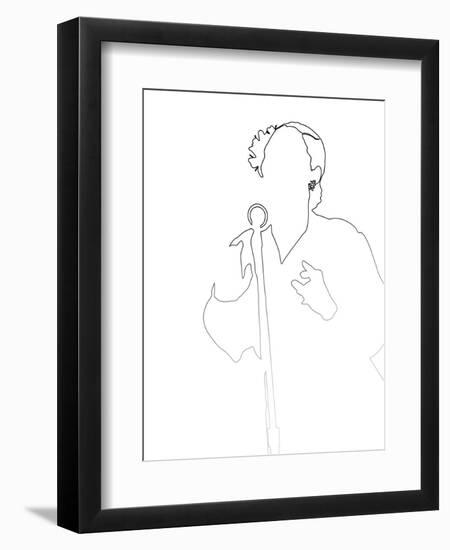 Billie Holiday-Logan Huxley-Framed Art Print