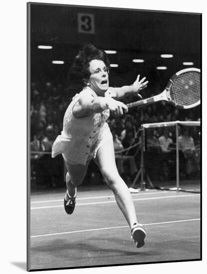 Billie Jean King-null-Mounted Photographic Print