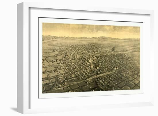 Billings, Montana. County-Seat of Yellowstone County, Circa 1904, USA, America-null-Framed Giclee Print