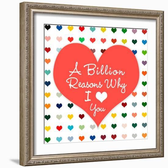 Billion Reasons-Shelley Lake-Framed Art Print